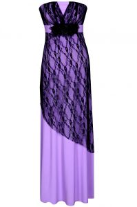 Sukienka Model FSU1411572 Śliwkowy Jasny