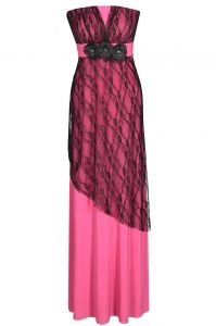 Sukienka Model FSU1411513 Amarant Średni