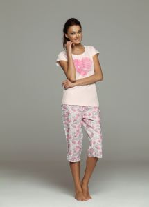 Piżama Model Fadia 32058 -03X 32060 -42X Pink