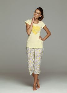 Piżama Model Fadia 32058 -11X 32060 -10X Yellow