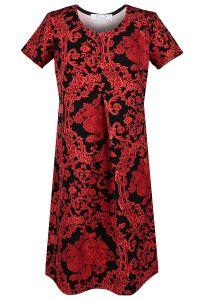 Sukienka Model FSU6855017 Czarny/Czerwony