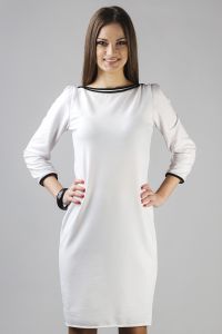 Sukienka Model Liwia 3 White/Black