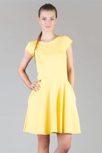 Sukienka Model Dorota 2 Yellow
